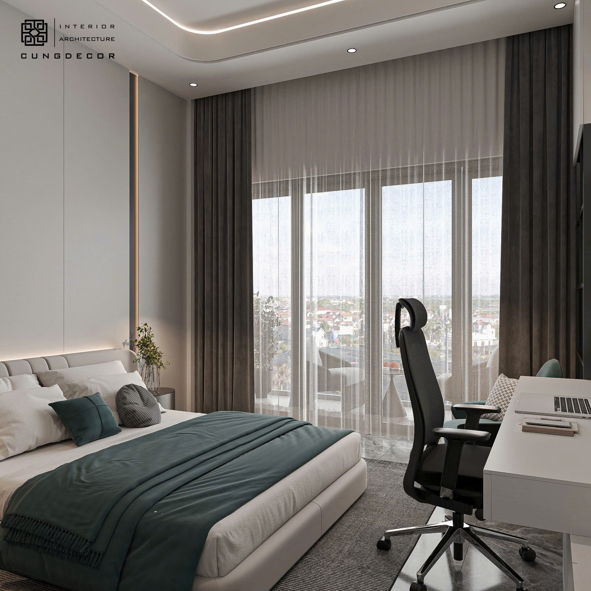 Nhà phố hiện đại